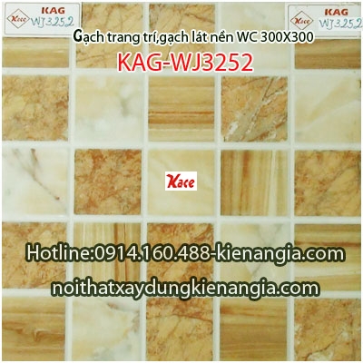 Đá trang trí,lát nhà tắm 30x30 KAG-WJ3252