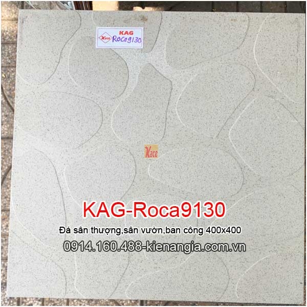 Đá 40x40 lát sân thượng,sân,ban công,lối đi KAG-Roca9130