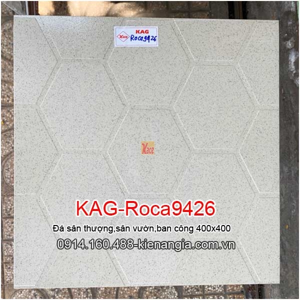 Đá 40x40 lát sân thượng,sân,ban công,lối đi KAG-Roca9426