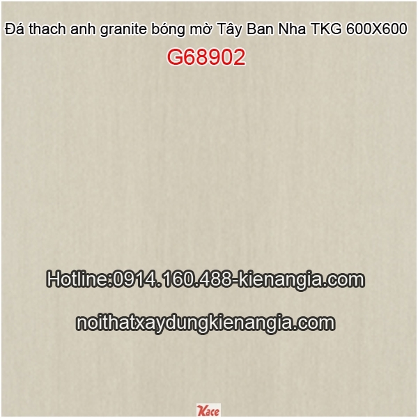 Đá bóng mờ thạch anh TKG 600x600 G68902