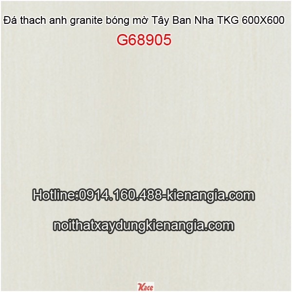 Đá bóng mờ thạch anh TKG 600x600 G68905