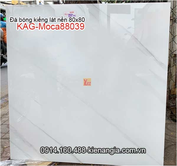 Đá bóng kiếng lát nền 80x80 KAG-Moca81039