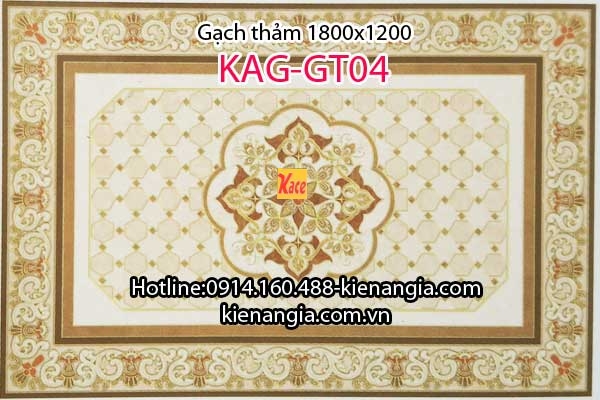 Gạch thảm 1800x1200 lát nền biệt thự KAG-GT04