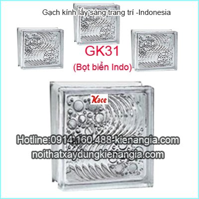 Gạch kiếng lấy sáng bọt biển Indo-KG31