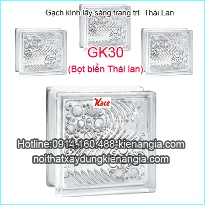 Gạch kiếng lấy sáng bọt biển Thái Lan GK30