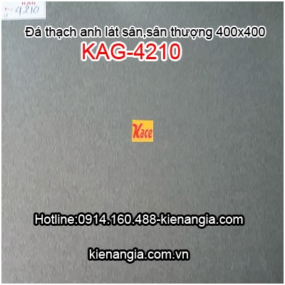 Đá thạch anh lát nền xám 400x400 KAG-4210