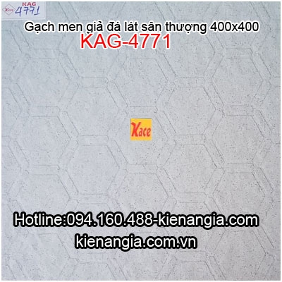 Gạch men giả đá lát sân 40x40 KAG-4771