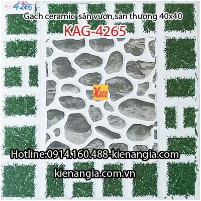 Gạch cỏ lát sân 400x400 KAG-4265