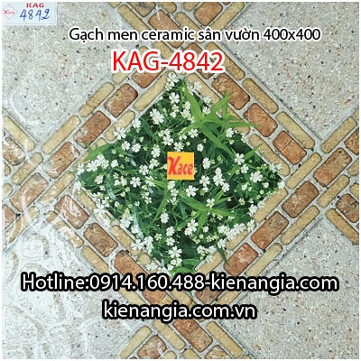 Gạch sân thượng 40x40 không trơn trượt KAG-4842