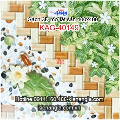 Gạch 3D mờ lát sân 40X40 KAG-40149