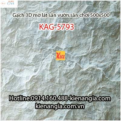 Gạch 3D mờ chống trơn lát sân 50x50 KAG-5793