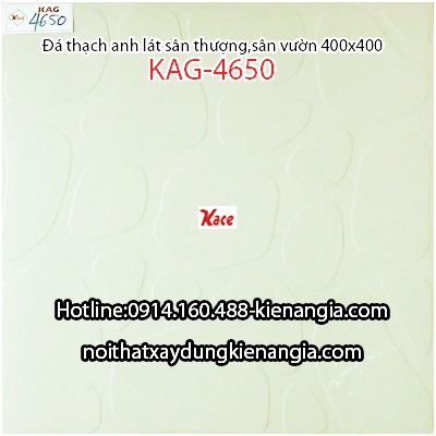 Đá thạch anh lát sân 40x40 KAG-4650