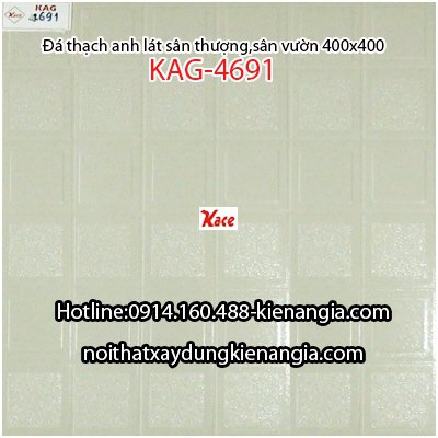 Đá thạch anh lát sân để xe 40x40 KAG-4691