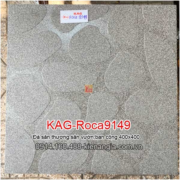 Đá 40x40 lát sân thượng,sân,ban công,lối đi KAG-Roca9149