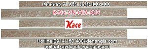 Đá trang trí 100x300 Việt Nhật KAG-VN-CIA-802