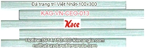 Đá trang trí Việt Nhật 100x300 KAG-VN-CEO-013