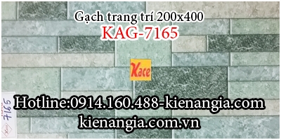 Gạch trang trí  giếng trời 20x40 KAG-7165