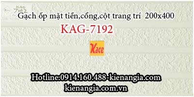 Gạch trang trí 200x400 bồn bông,tam cấp KAG-7192