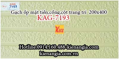 Gạch trang trí 200x400 bồn bông,tam cấp KAG-7193