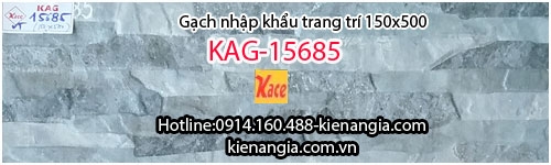 Gạch trang trí mặt tiền 15x50 KAG-15685