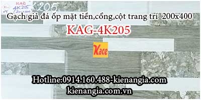 Gạch giả đá trang trí 20x40 KAG-4K205