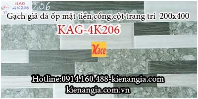 Gạch giả đá trang trí 20x40 KAG-4K206