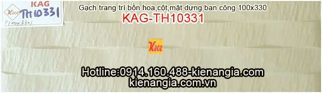 Gạch trang trí bồn hoa 100x330 KAG-TH10331