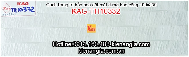 Gạch trang trí bồn hoa 100x330 KAG-TH10332