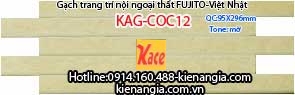 Gạch trang trí  nội ngoại thất 95x296 Fujito KAG-COC12