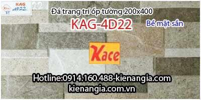 Đá trang trí ốp tường 200x400 KAG-4D22