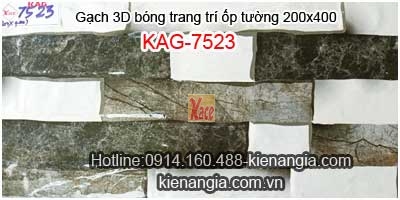 Gạch trang trí mẫu mới 2020 ốp tường 200x400 KAG-7523