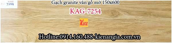 Đá granite giả gỗ mờ ốp lát 15x60 KAG-7254