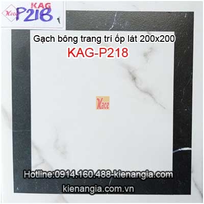 Gạch bông trang trí ốp lát phòng karaoke 20x20 KAG-P218