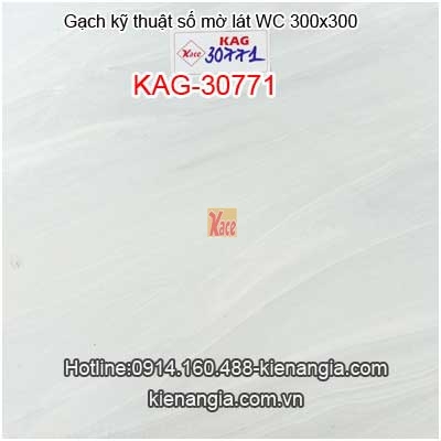 Gạch kts không trơn 30x30 lát WC KAG-30771