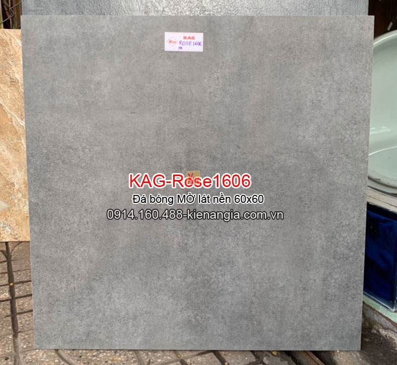 Đá bóng mờ  ốp lát 60x60 KAG-Rose1606