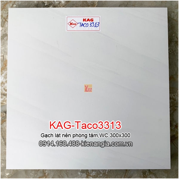 Gạch lát nền phòng tắm ,WC 30X30 KAG-TACO3313