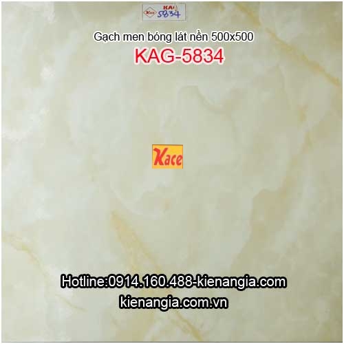 Gạch vàng kem lát nền đẹp 500x500 KAG-5834