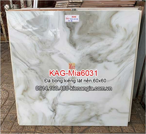 Đá bóng kiếng siêu bóng lát nền 60x60 KAG-Mia6031