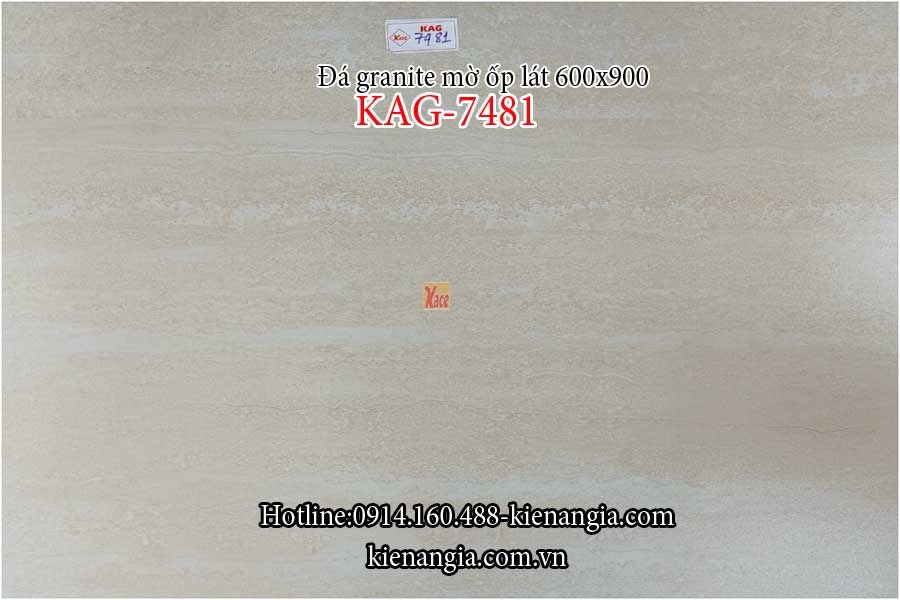 Đá granite mờ ốp lát 600x900 KAG-7481