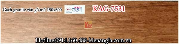 Gạch granite mờ ốp lát 150x600 KAG-7531