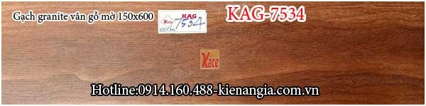 Gạch granite mờ ốp lát 150x600 KAG-7534