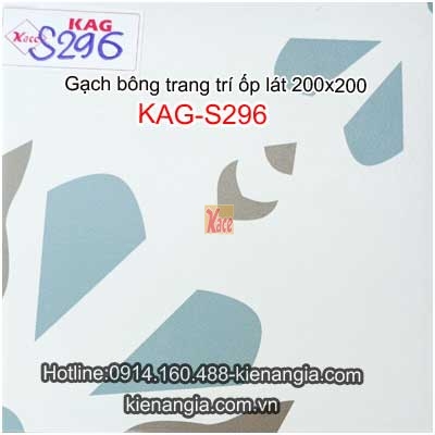 Gạch bông trang trí ốp lát phòng khách 20x20 KAG-S296