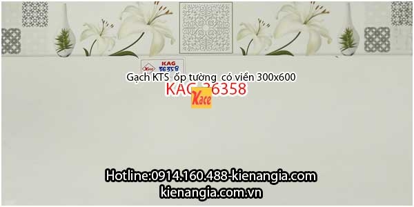 Gạch ốp tường men bóng 300x600 KAG-36358