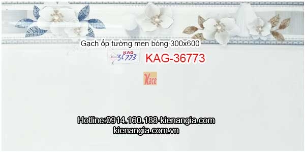 Gạch men bóng ốp tường 30x60 KAG-36773