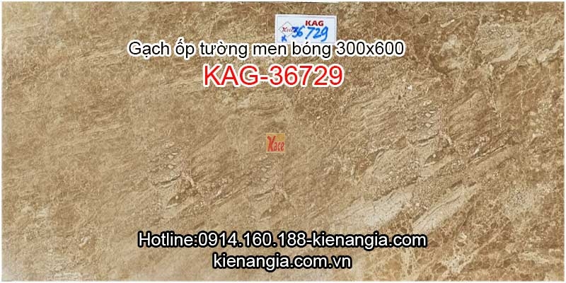 Gạch ốp tường men bóng 30x60 KAG-36729