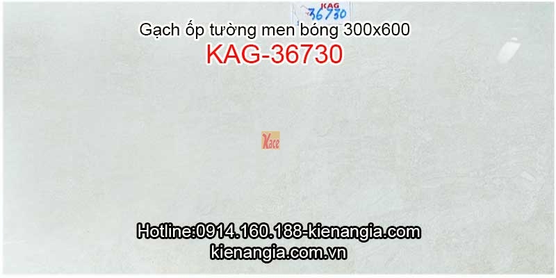 Gạch ốp tường men bóng 30x60 KAG-36730