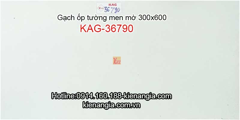 Gạch ốp tường phòng tắm 30x60 men mờ KAG-36790