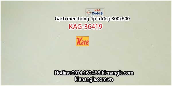 Gạch ốp tường men bóng 300x600 KAG-36419