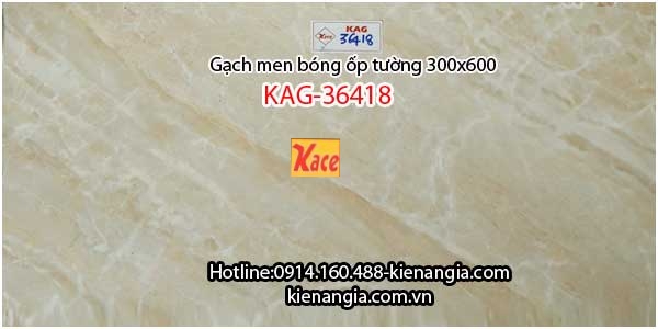 Gạch ốp tường men bóng 300x600 KAG-36418