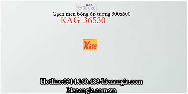 Gạch men bóng ốp tường 30x60 KAG-36530